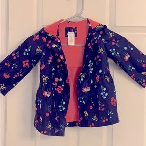 Carter’s 3T girls floral raincoat